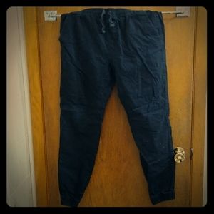 Men's Black Cargo Pants
